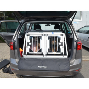 Hundebox/ Doppelbox für VW Golf Sportsvan (Sonderbau...