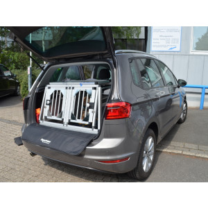 Hundebox/ Doppelbox für VW Golf Sportsvan (Sonderbau...