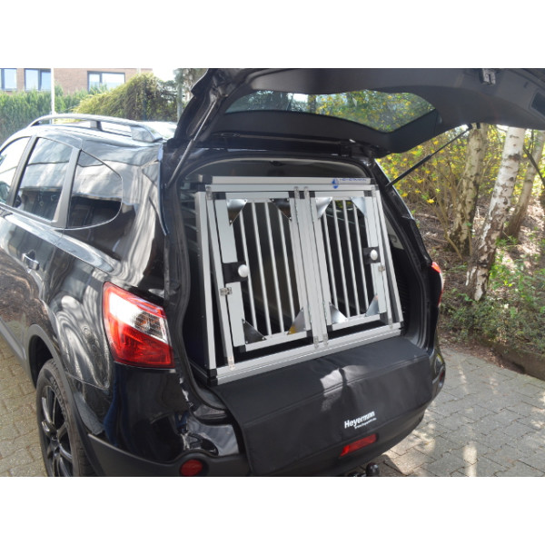 Hundebox/ Doppelbox für Nissan Qashqai J10 +2 (Sonderbau 334)