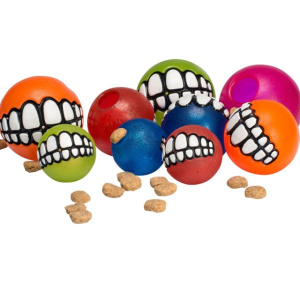 ROGZ Grinz-Ball für Hunde (verschiedene Größen und Farben)