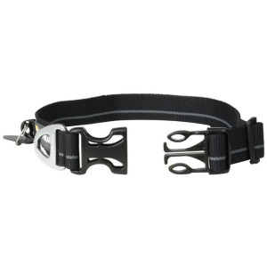 RUFFWEAR Hoopie Collar Hundehalsband, schwarz (Einfaches...