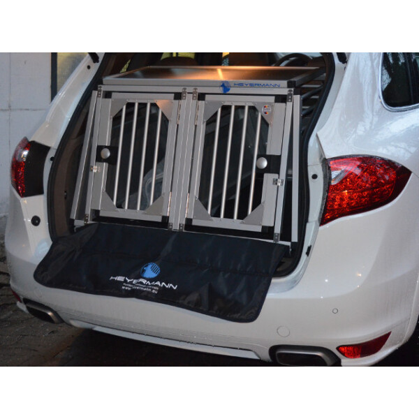 Hundebox/ Doppelbox für Porsche Cayenne Typ 92A (Sonderbau 336)