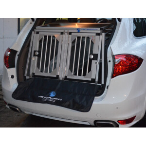 Hundebox/ Doppelbox für Porsche Cayenne Typ 92A...
