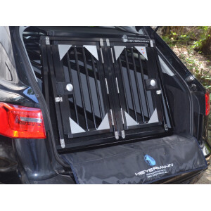 Hundebox/ Doppelbox für Audi A6 Avant C7 (Sonderbau...