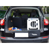 Hundebox/ Einzelbox für VW Tiguan mit variablen Ladeboden (Sonderbau 373)