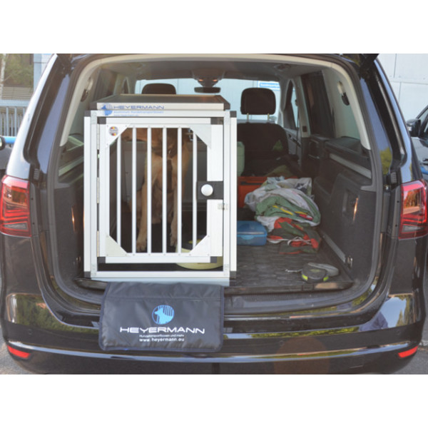 Hundebox/ Einzelbox für Seat Alhambra 2.Generation 7- Sitzer (Sonderbau 377)