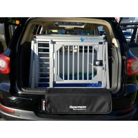 Hundebox/ Einzelbox für VW Tiguan ohne variablen Ladeboden (Sonderbau 379)