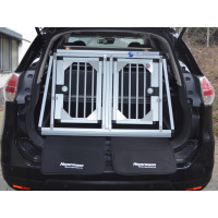 Hundebox/ Doppelbox für Nissan X-Trail T32 (Sonderbau 383)
