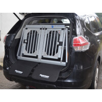 Hundebox/ Doppelbox für Nissan X-Trail T32 (Sonderbau 383)