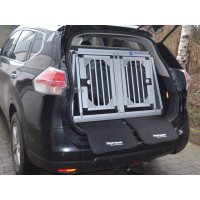 Hundebox/ Doppelbox für Nissan X-Trail T32 (Sonderbau 383)