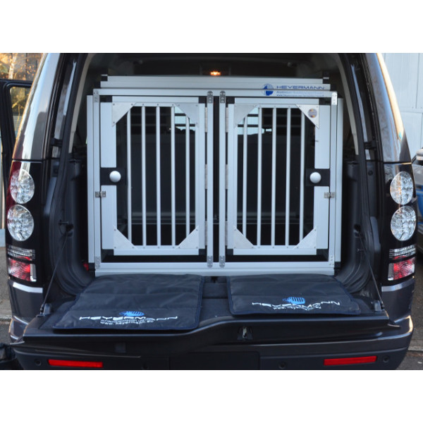 Individuelle Hundetransportbox/ Doppelbox für Land Rover Discovery 4 (Individualbau 73)