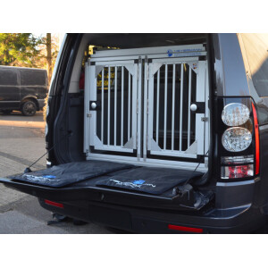 Individuelle Hundetransportbox/ Doppelbox für Land...