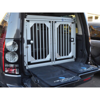 Individuelle Hundetransportbox/ Doppelbox für Land Rover Discovery 4 (Individualbau 73)
