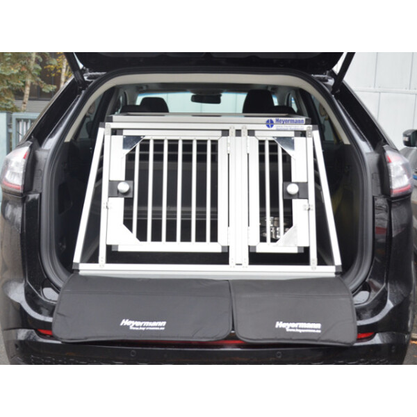 Individuelle Hundetransportbox/ Doppelbox für Ford Edge 2. Generation (Individualbau 76)