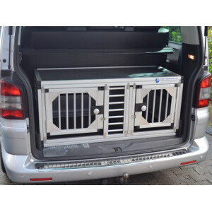 Individuelle Hundetransportbox/ Doppelbox für VW T5...