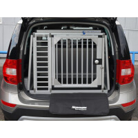 Hundetransportbox/ Einzelbox für Skoda Yeti mit variablen Ladeboden (Sonderbau 391)