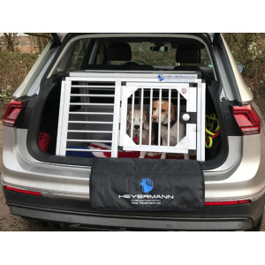 Hundebox/ Einzelbox für VW Tiguan 2. Generation ohne variablen Ladeboden (Sonderbau 396)