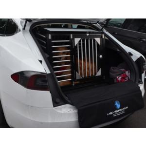 Hundebox /Einzelbox f&uuml;r Tesla Model S (Sonderbau...