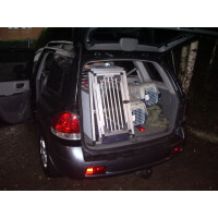 Hundebox/ Einzelbox für Hyundai Santa Fe SM (Sonderbau 14)