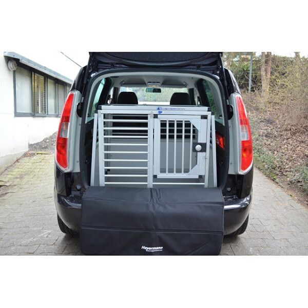 Hundebox/ Einzelbox für Skoda Roomster ohne variablen Ladeboden (Sonderbau 43)