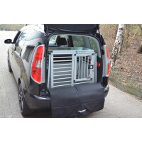 Hundebox/ Einzelbox für Skoda Roomster ohne variablen Ladeboden (Sonderbau 43)