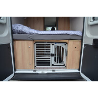 Individuelle Hundetransportbox/ Hundegitter für Wohnmobil (Individualbau 83)