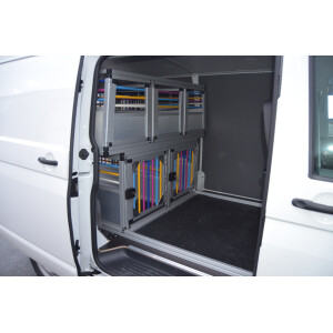 Individuelle Hundetransportbox/ Mehrfach-Hundetransportboxen für VW T5 Transporter (Individualbau 84)