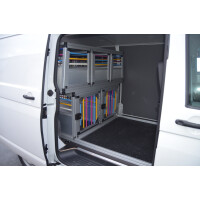 Individuelle Hundetransportbox/ Mehrfach-Hundetransportboxen für VW T5 Transporter (Individualbau 84)