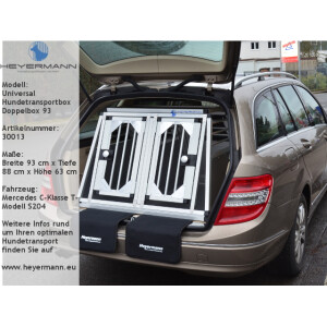 Universal Hundebox Doppelbox 93