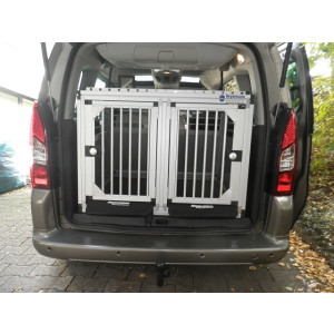 Individuelle Hundebox/ Doppelbox für Peugeot Partner...